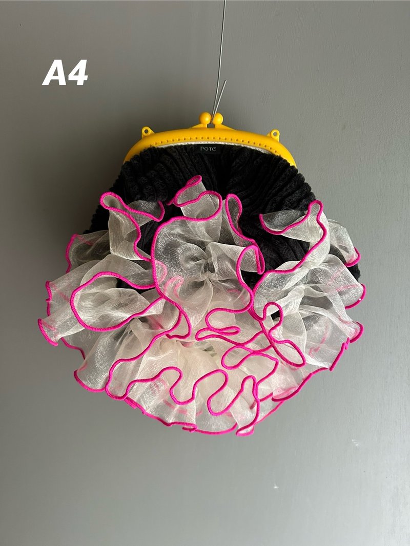 gamapara - 側背包/斜背包 - 羊毛 多色