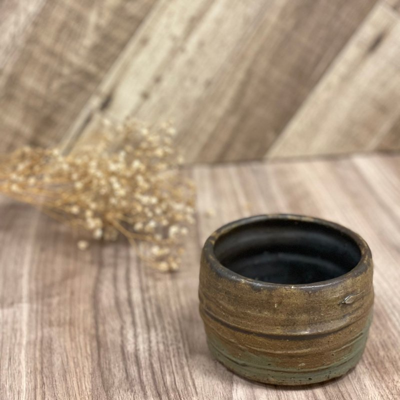釉燒手工缽-茶碗1 - 碗 - 瓷 多色