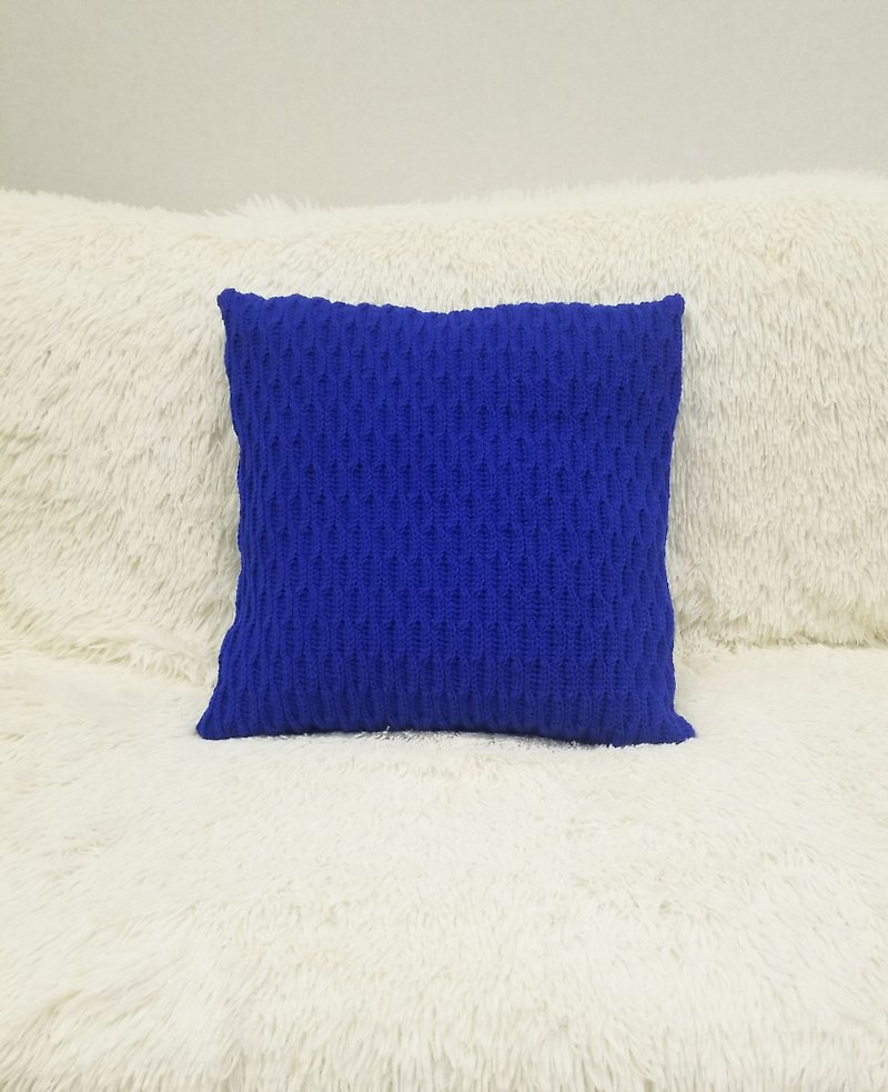 Pillow cases Cover Knit pillow cases Crochet pillow - 枕頭/咕𠱸 - 其他材質 