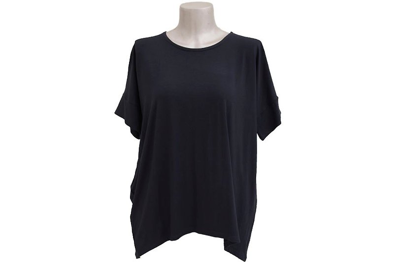 Oversize T-shirt <Black> - Women's Tops - Other Materials Black