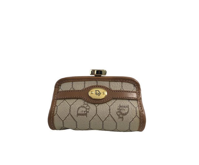 Christian Dior ハニカム柄 がま口財布 Dior dior ディオール