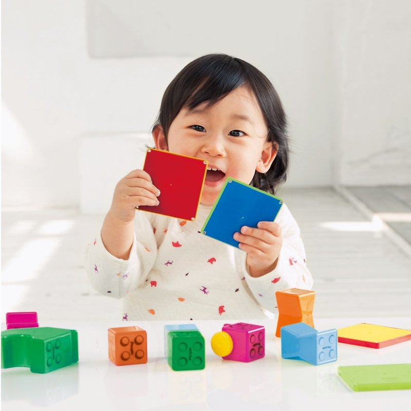 知育マグネット積み木 BASICシリーズ 1歳児入門組み合わせ/STEAM/マグネットシート（マグネット積み木） - 知育玩具・ぬいぐるみ - プラスチック 多色