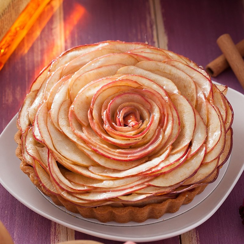 【LS Handmade Dessert】Apple Tart from Apple Rhapsody (6 inches/8 inches) - Cake & Desserts - Other Materials 