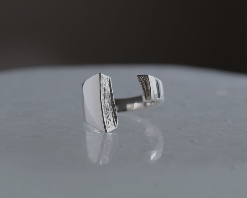 foss ring　Mサイズ シルバーリング silver925　ユニセックス - 戒指 - 其他金屬 銀色