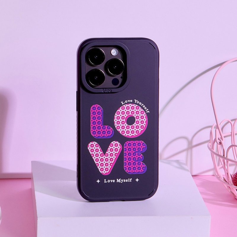 Nibo Freestyle LOVE Love Infinite Canyon Powerful MagSafe iPhone Case - เคส/ซองมือถือ - ซิลิคอน สีกากี