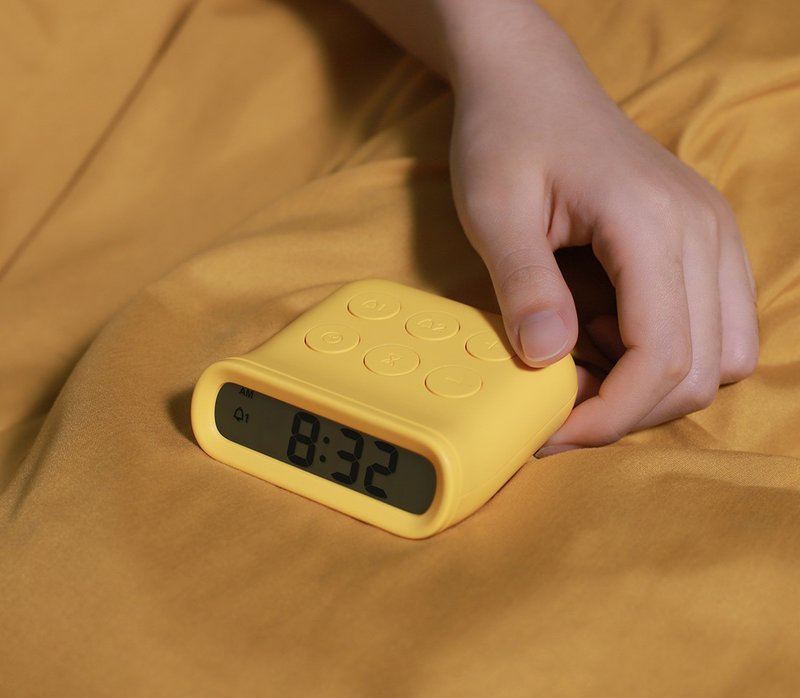 C5小鬧鐘 C5 ALARM CLOCK - 時鐘/鬧鐘 - 塑膠 黃色