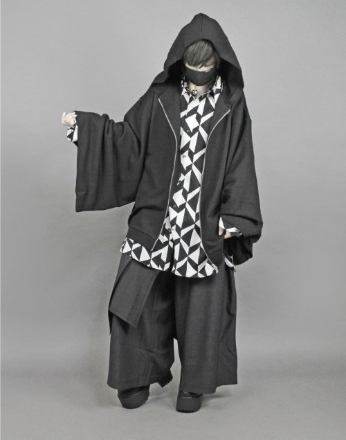 袴風 ロング ワイドパンツ japan gothic rock DRT2657L - ショップ