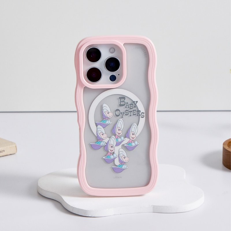 Disney經典-牡蠣寶寶們雲朵波波MagSafe iPhone手機殼 - 手機殼/手機套 - 塑膠 多色