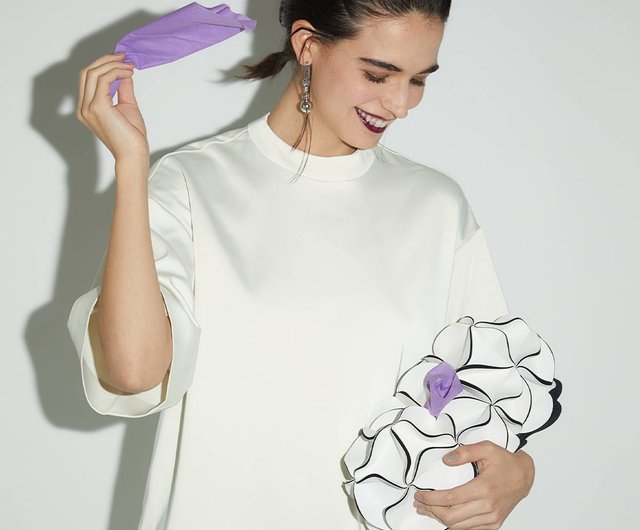 BLOSSOMティッシュケース - ショップ ELEMOOD ショルダーバッグ