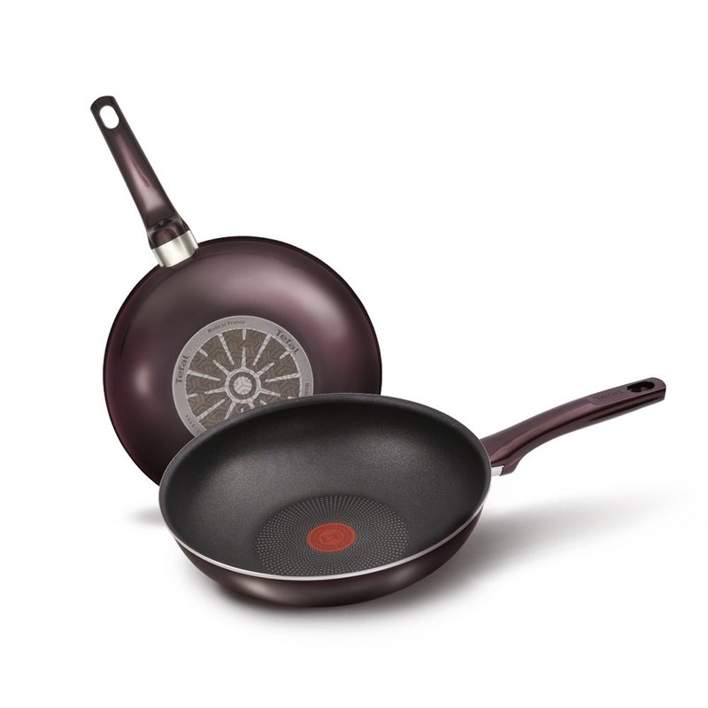 Tefal French Tefal Flame Warrior Series 28CM non-stick small wok - Pots & Pans - Aluminum Alloy 