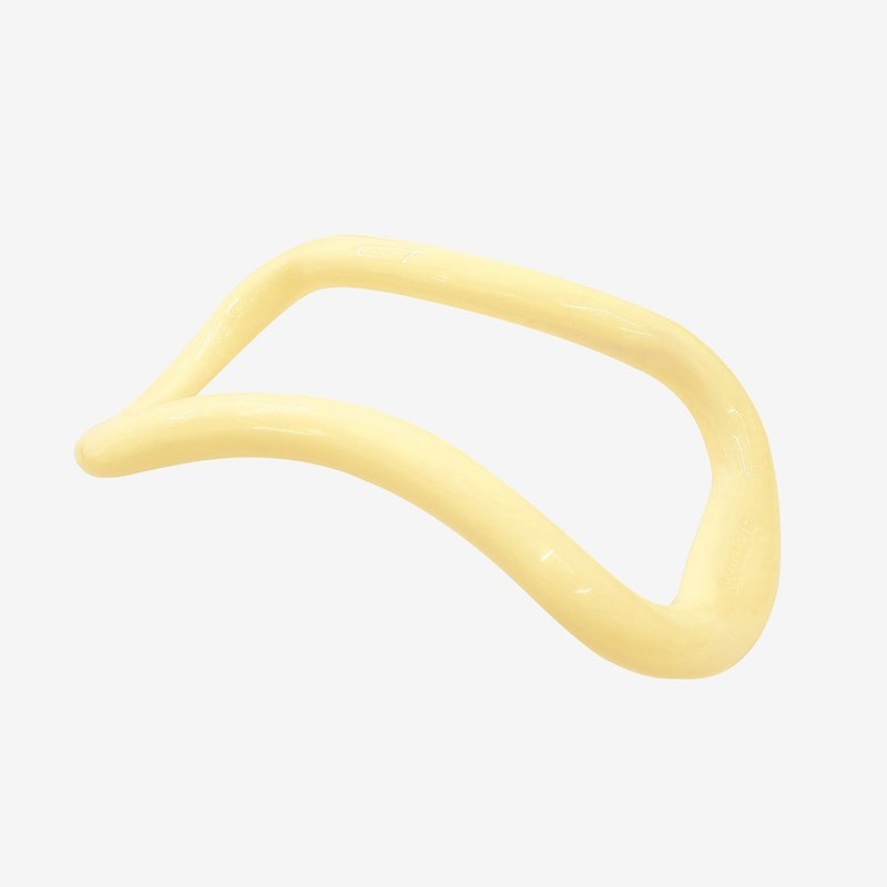 Stretching Comfortable Yoga Ring-Moonlight Yellow - อุปกรณ์ฟิตเนส - วัสดุอื่นๆ สีเหลือง