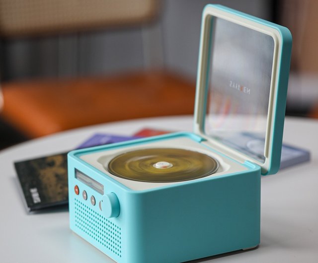 R200 CDプレーヤー（スピーカー内蔵、ポータブルブルー