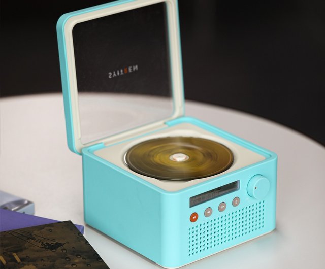 R200 CDプレーヤー（スピーカー内蔵、ポータブルブルー