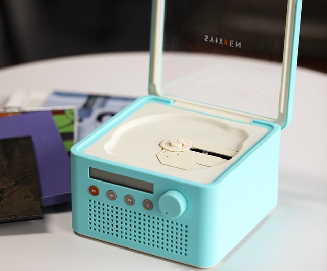 R200 CDプレーヤー（スピーカー内蔵、ポータブルブルー
