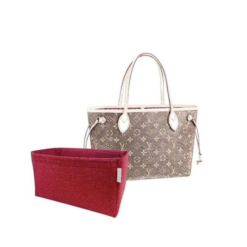 【香港製造|韓國絨布】內袋 Bag Organizer - LV Neverfull PM - 化妝包/收納袋 - 其他材質 多色