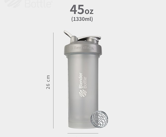Classic V2 Shaker Bottle with Wire Whisk BlenderBall - Pebble Grey (20 fl  oz.)