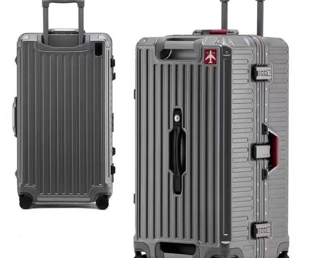 BIGGER】26インチアルミフレームファットスーツケース超大容量、頑丈で