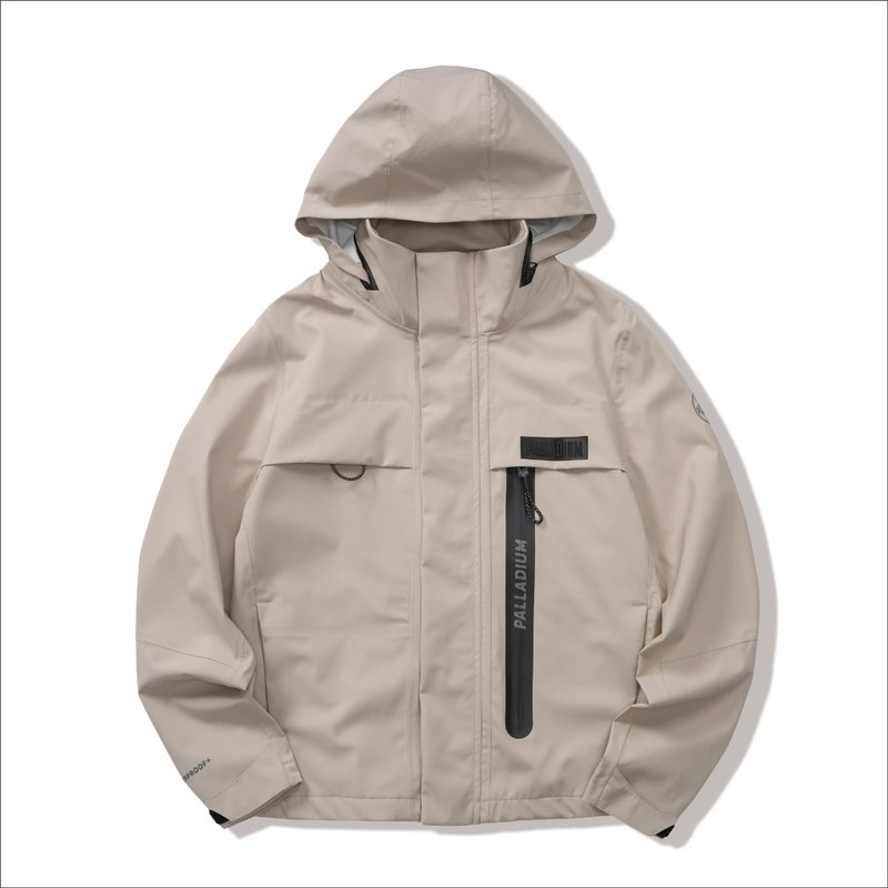 [Anniversary] PALLADIUM WATERPROOF women's waterproof stand collar hooded jacket 198444 - เสื้อแจ็คเก็ต - ผ้าฝ้าย/ผ้าลินิน หลากหลายสี