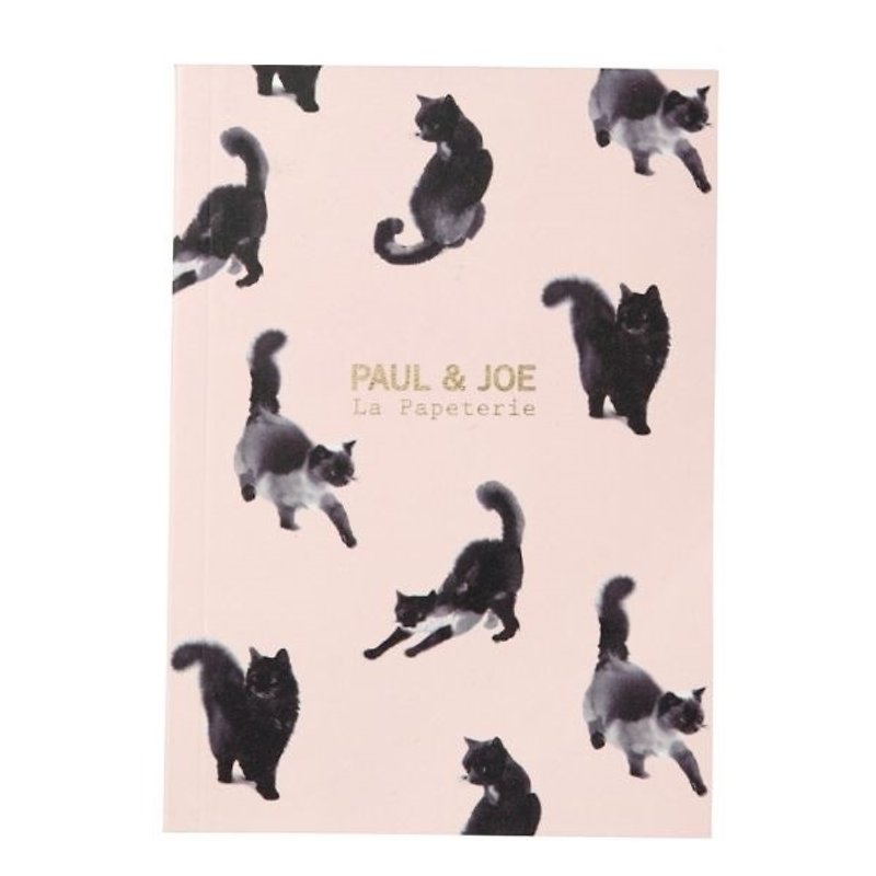 Mark's x PAUL & JOE A6 Notebook【Suiboku Cat (PAJ-NB2-F)】2017SS Limited Edition - สมุดบันทึก/สมุดปฏิทิน - กระดาษ สึชมพู