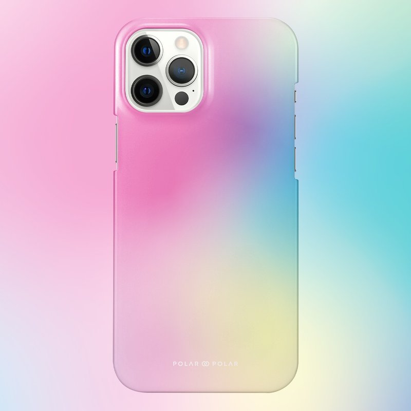 iPhone / Samsung 甜美夢兒 半包硬殼 手機殼【客製】 - 手機殼/手機套 - 塑膠 粉紅色