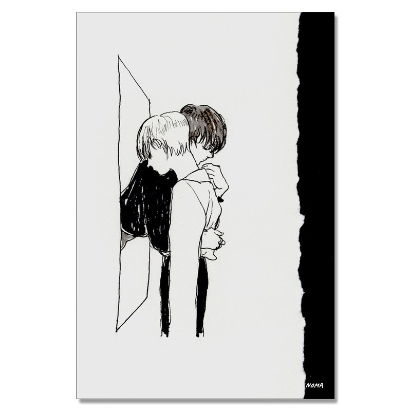 Postcards / Hug me / NOMA - 卡片/明信片 - 紙 