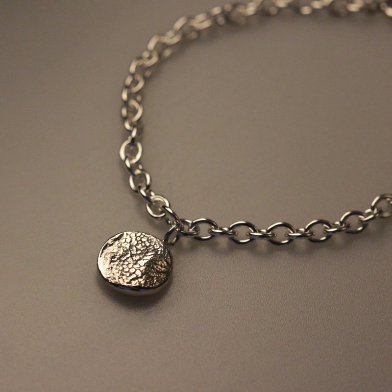 Love in time - printed Silver bracelet - Bracelets - Silver 