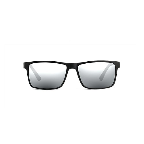 框框 2ND FRAME 磁吸式兩用UV400光學/太陽眼鏡 霧黑/淺灰色鏡片