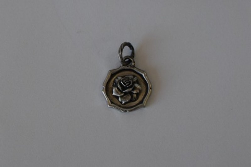 Rose Charm - Necklaces - Other Metals 