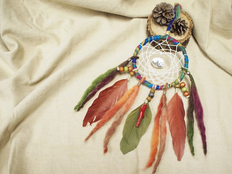 handmade Dreamcatcher ~ Valentine's Day gift birthday present Christmas gifts Indian. - Items for Display - Other Materials Blue
