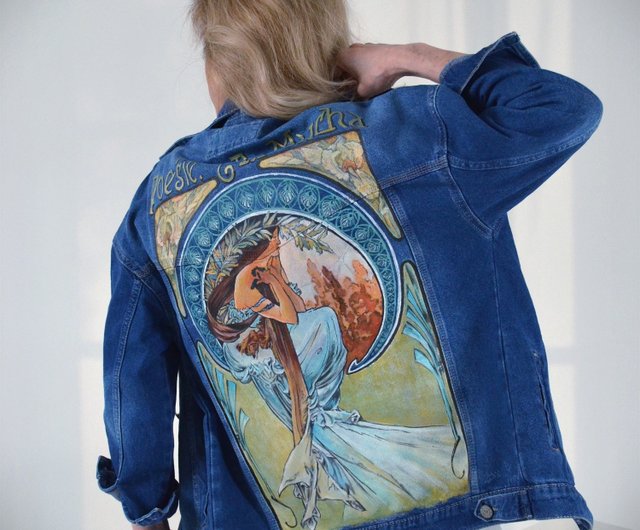 Shop Handpainted Denim Jackets From Valkyre Clothing