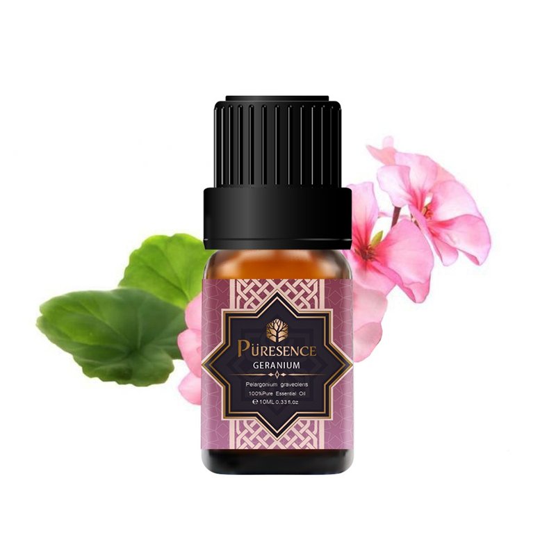 樸香氛PÜRESENCE天竺葵精油(Geranium)10ml - 香氛/精油/擴香 - 精油 紅色