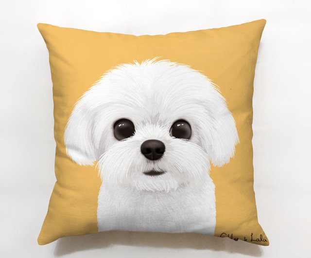 Maltese pillow hot sale