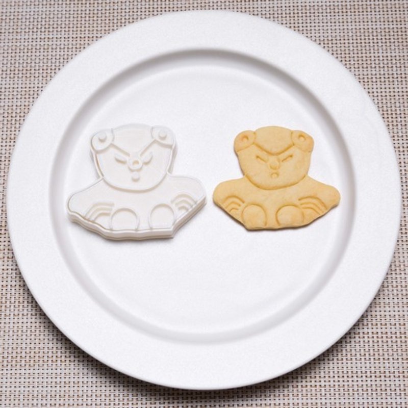 テディベア土偶（クッキーカッター・クッキー型） - 廚具 - 木頭 