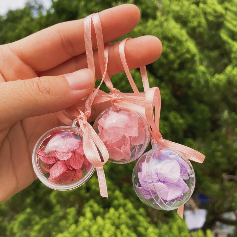 迷你波波球吊飾 婚禮小物/母親節/紀念日/畢業禮物/生日禮物 - 乾燥花/永生花 - 植物．花 多色