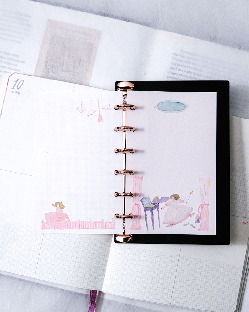 dodolulu m6 手帳活頁紙 - 卡片/明信片 - 紙 