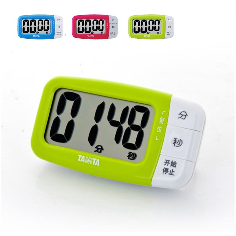 [Tanita] Electronic Timer TD-394 (Large Screen/Easy Operation) - Kitchen Appliances - Acrylic 