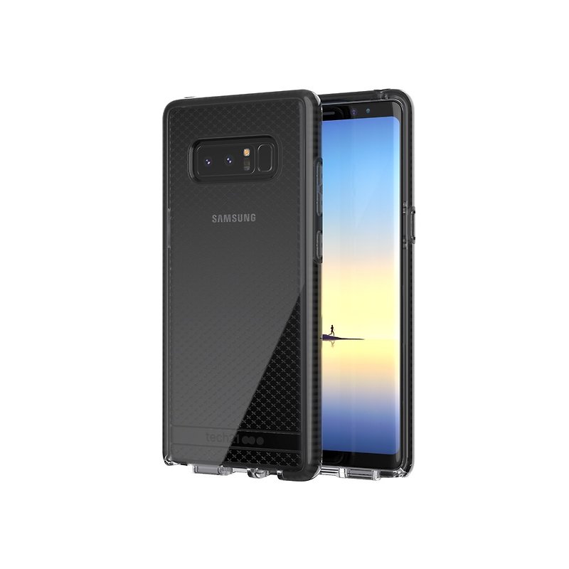 Tech21超衝 Samsung Note 8 防撞格紋保護殼-透黑(5055517382052) - 其他 - 塑膠 透明