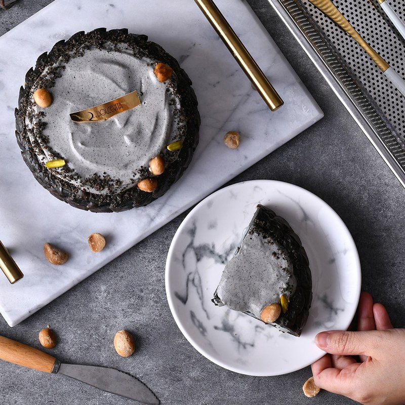 芝麻巴斯克乳酪(六吋) - 蛋糕/甜點 - 新鮮食材 灰色