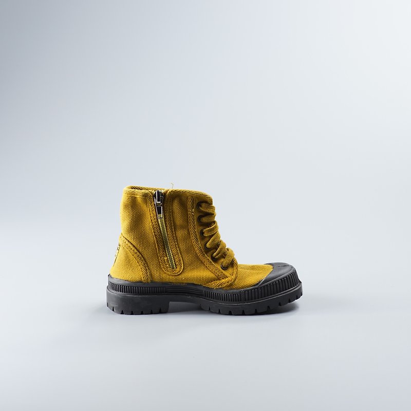 Spanish canvas shoes winter bristles yellow blackhead wash old 880777 adult size - รองเท้าลำลองผู้หญิง - ผ้าฝ้าย/ผ้าลินิน สีเหลือง