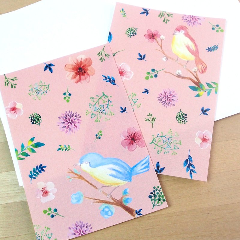 Wild Life Edition Craftbook Maker (DIY Notebook / Bookbinding Kit) - Garden Birds - งานไม้/ไม้ไผ่/ตัดกระดาษ - กระดาษ สีเหลือง