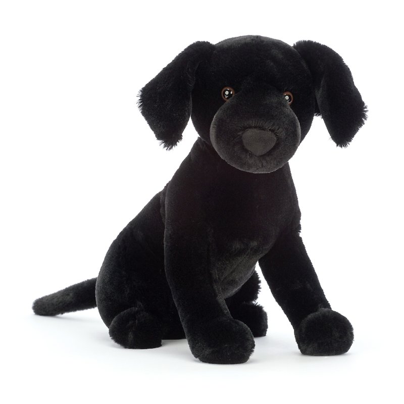 Pippa Black Labrador - Stuffed Dolls & Figurines - Polyester Black