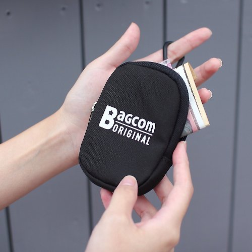 BAGCOM 隨行多用小包-黑色 108033