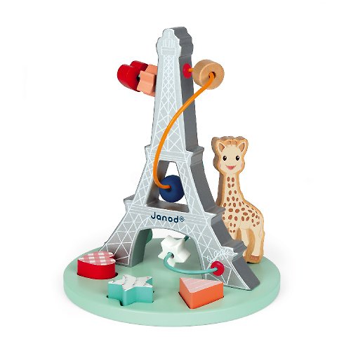 童趣生活館 【法國Janod】蘇菲的世界-巴黎鐵塔