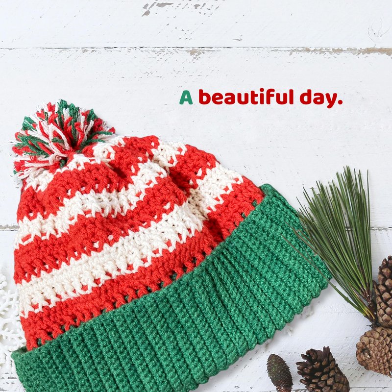 條皮搗誕 手作編織帽 創意毛帽 交換禮物 聖誕禮物 文創設計 冬裝 - 帽子 - 棉．麻 多色