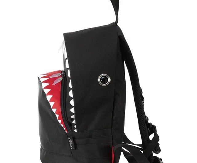 Morn Creations Genuine Shark Backpack (M) Black (SK-102-BK) - Shop showartz  Backpacks - Pinkoi