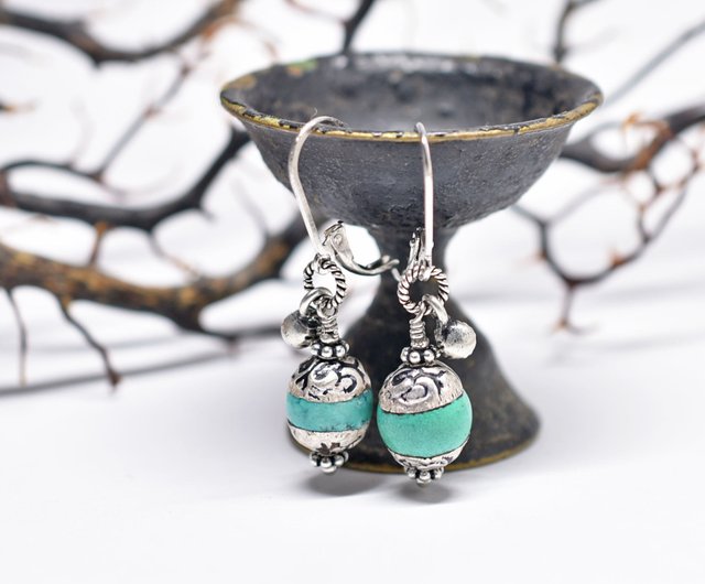 ターコイズ ピアス 925スターリングシルバー ロイヤルブルー ターコイズ ピアス 925スターリングシルバー ロイヤルブルー