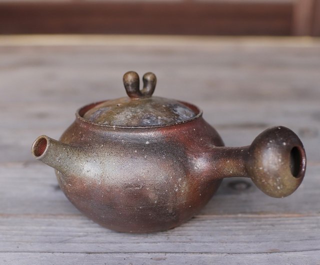 備前焼 急須 (桐箱付き) k1-044 - Shop soubeegama Teapots & Teacups 