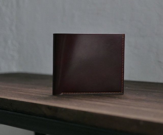 Real Leather Classic 8 Card Billfold Wallet: GB-156-AC
