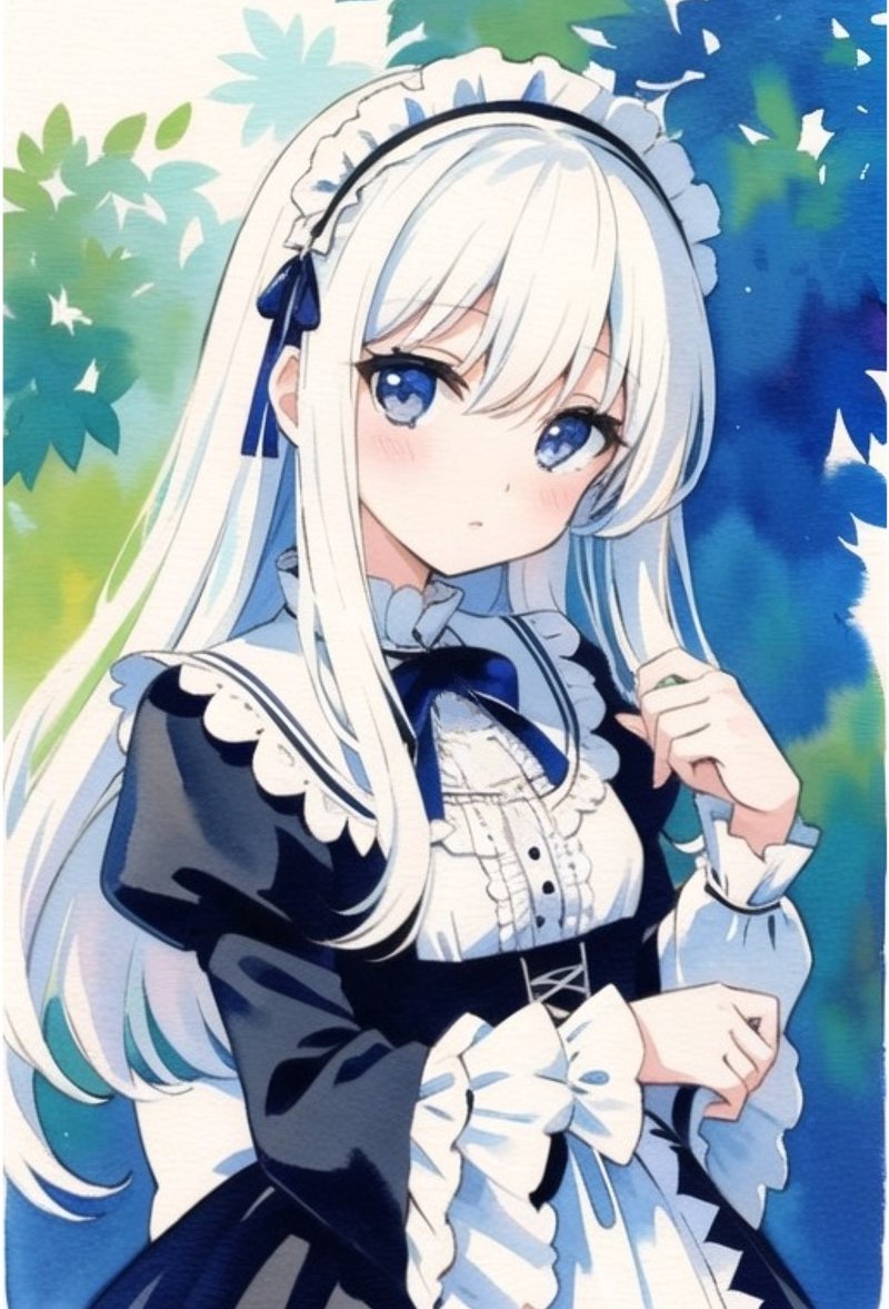 オリジナル人物ステッカー　No.327 - 貼紙 - 紙 