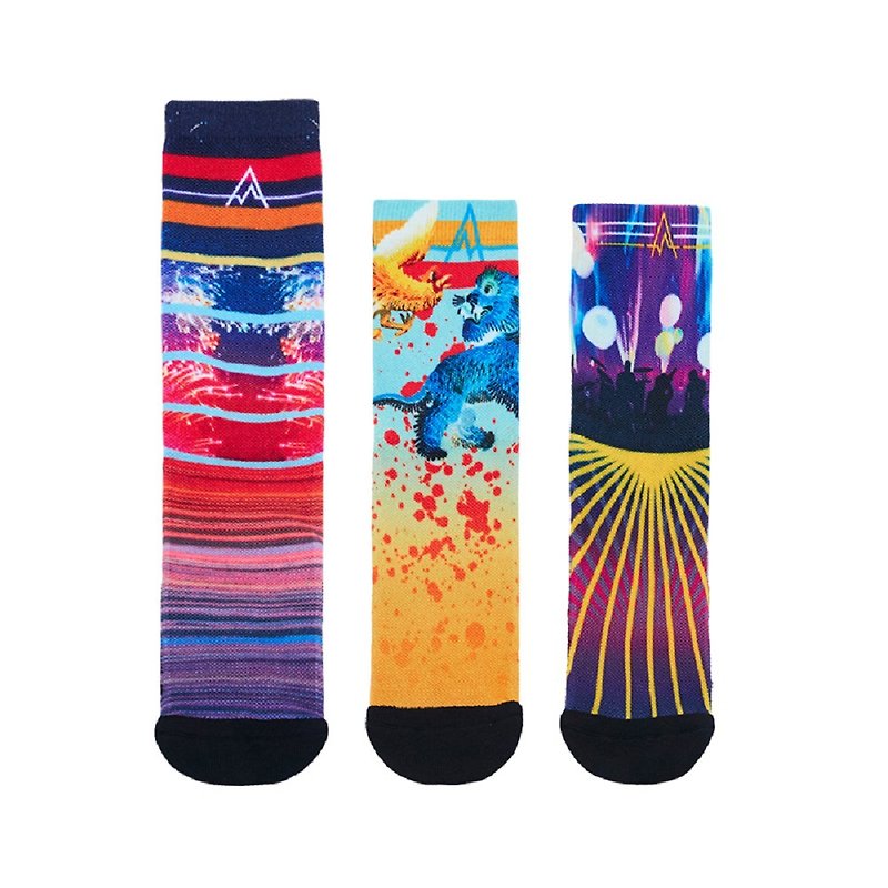 Goody Bag -Taipei Collection Socks Gift Box - Socks - Polyester Multicolor
